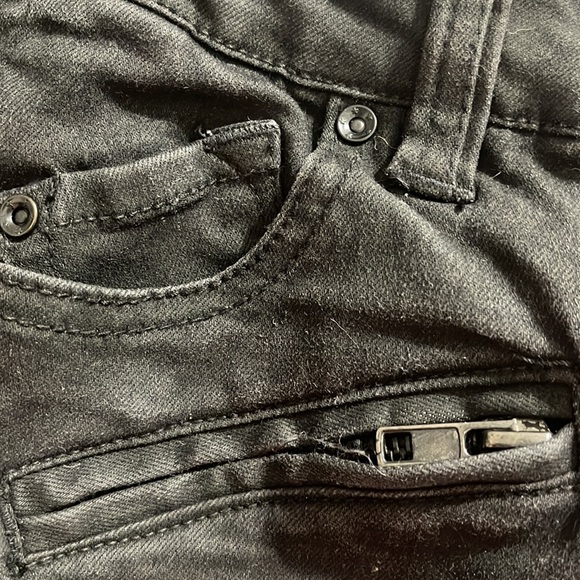 Free People Black shorts with braided sides - Picture 11 of 11